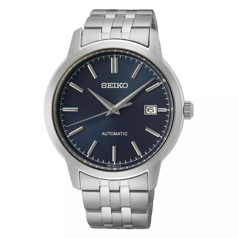 Seiko Chronograph Uhr Silber