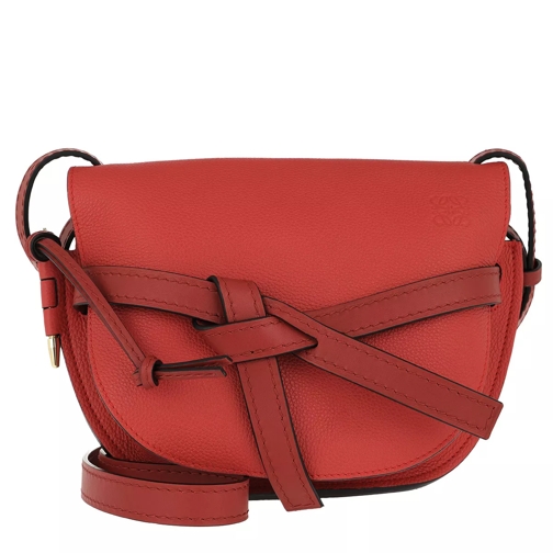 Loewe Gate Bag Small Red/Burnt Red Borsetta a tracolla