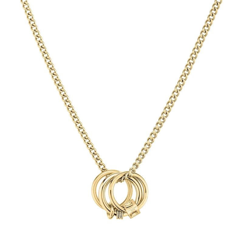 Liebeskind Berlin Mittellange Halskette Edelstahl Lora gold(Image 3)