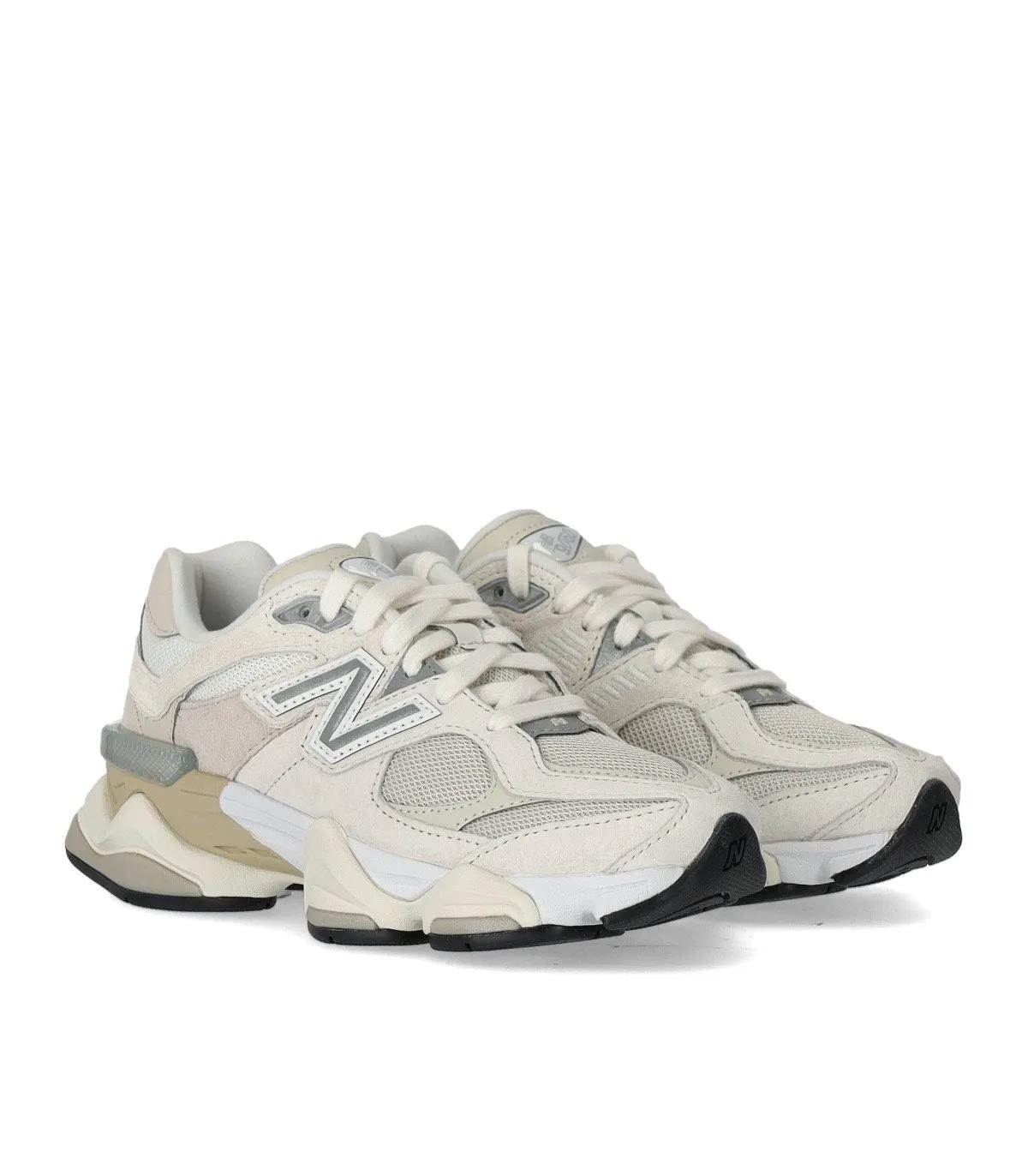 New Balance Low-Top Sneaker - NEW BALANCE 9060 SEA SALT OFF WHITE SNEAKER - Gr. 39,5 (EU) - in Beige - für Damen