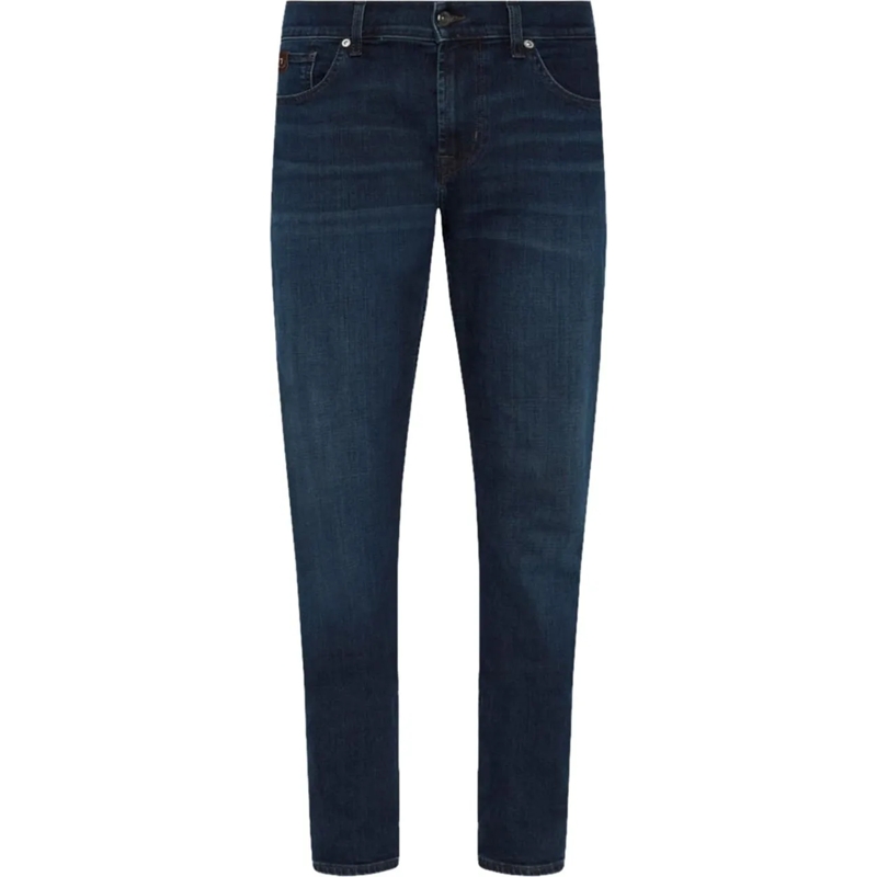 Seven for all Mankind Slim-Fit-Jeans Slim Tap Special Tek Comma Dark Blu blau