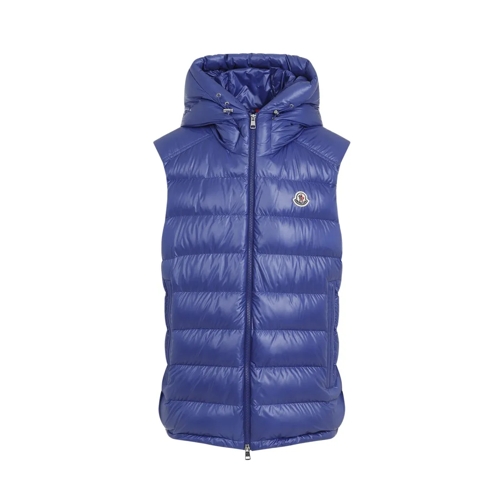 Moncler Daunenjacken Navy Blue Barant Vest Blue