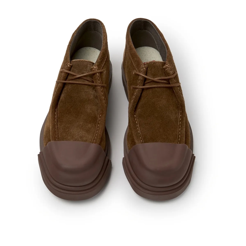 Camper Schnürschuhe - Ortholite® Innersohle für Polsterung und Atmungs mittel-braun(Image 5)