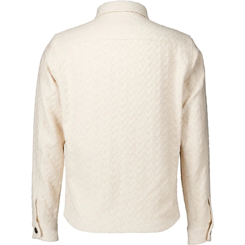 PROFUOMO Weste Profuomo  Overshirts Off White Ppwf10014 weiß(Image 3)