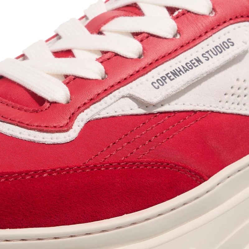 Copenhagen Low-Top-Sneaker CPH56 Material Mix Red(Image 5)