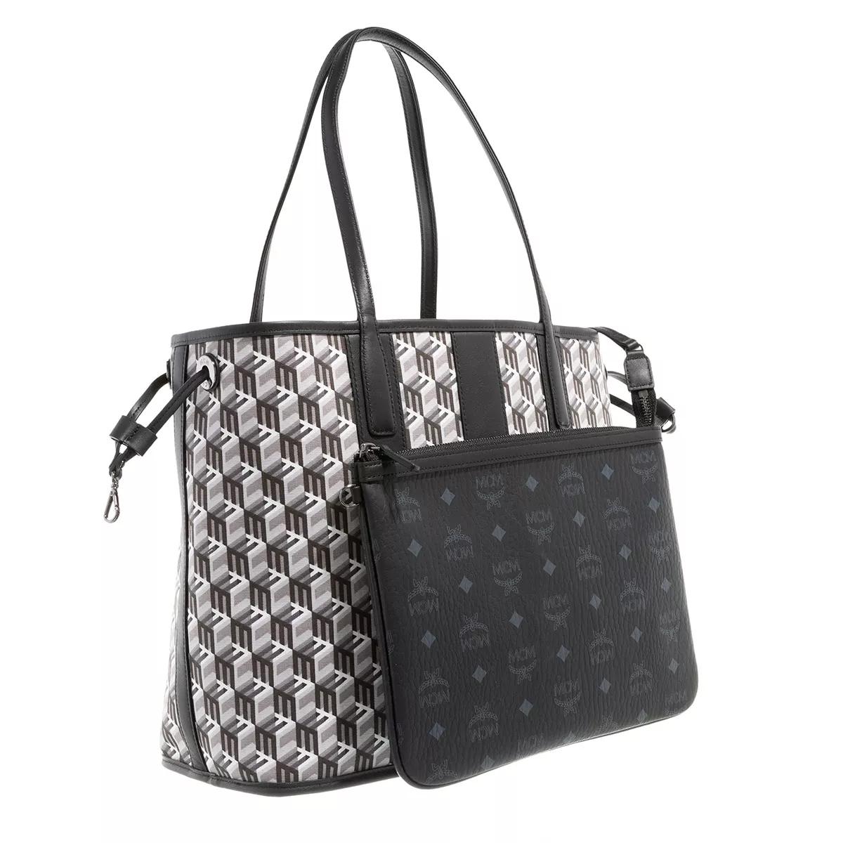 MCM Shoppers Liz Vi Shopper Medium in zwart