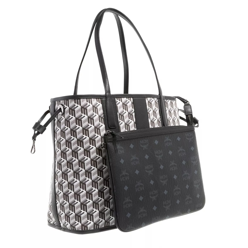 MCM Shopper Liz Vi Shopper Med Bk, One Size(Image 5)