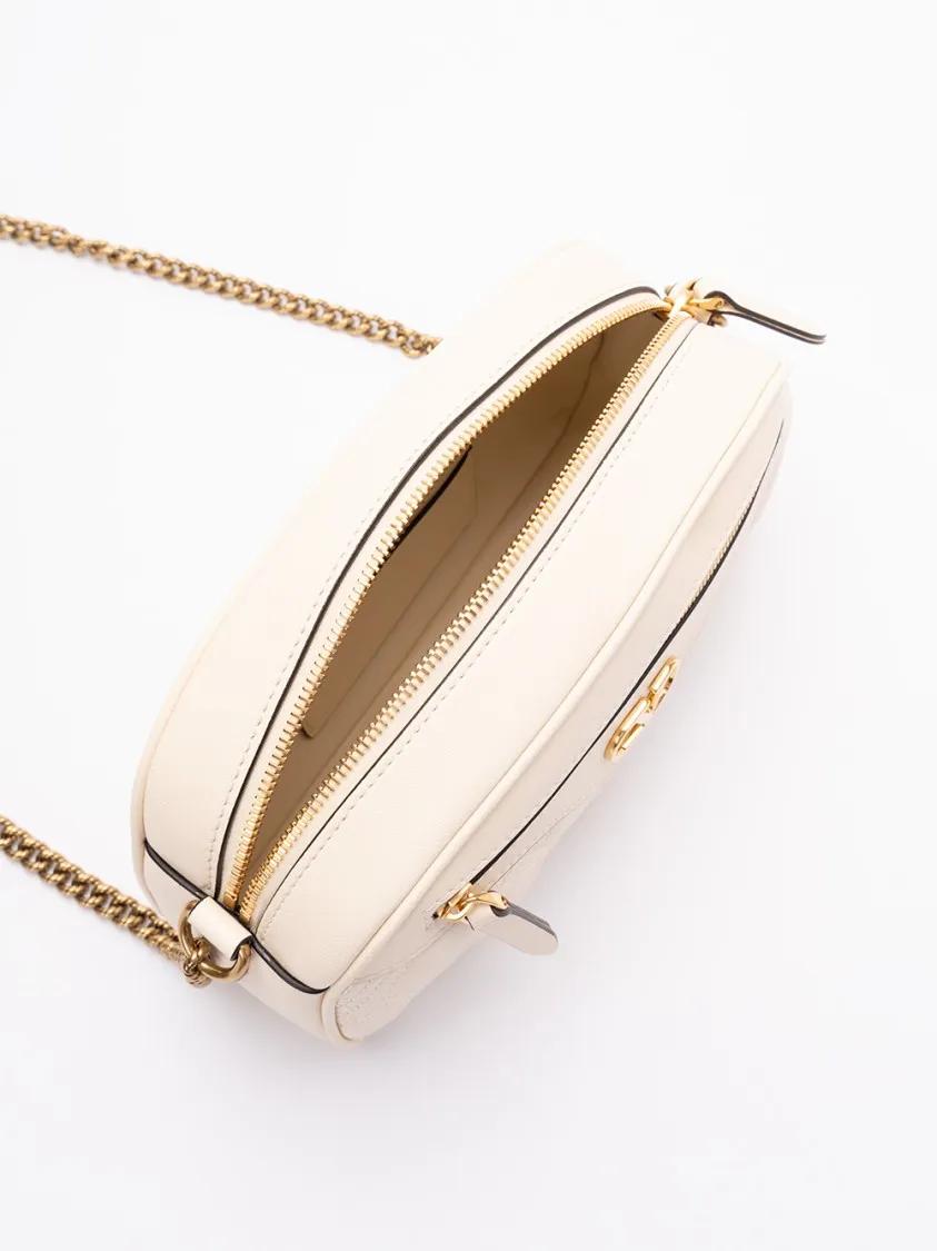 Valentino Garavani Hobo bags `Quiltie 67` Camera Case in beige