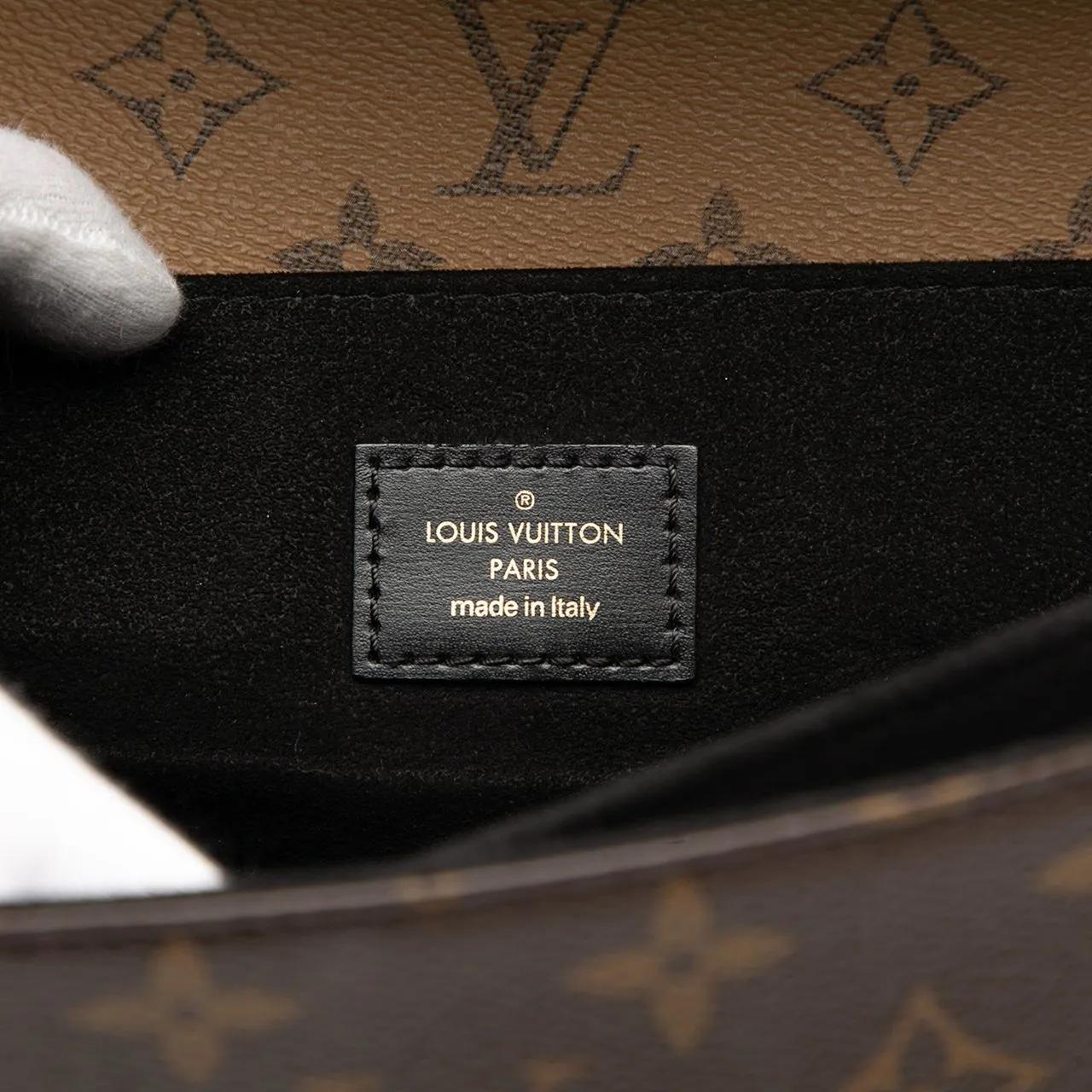 Thumbnail - Louis Vuitton Hobo Bags - Monogram Reverse Pochette Metis - Gr. unisize - in Braun - für Damen