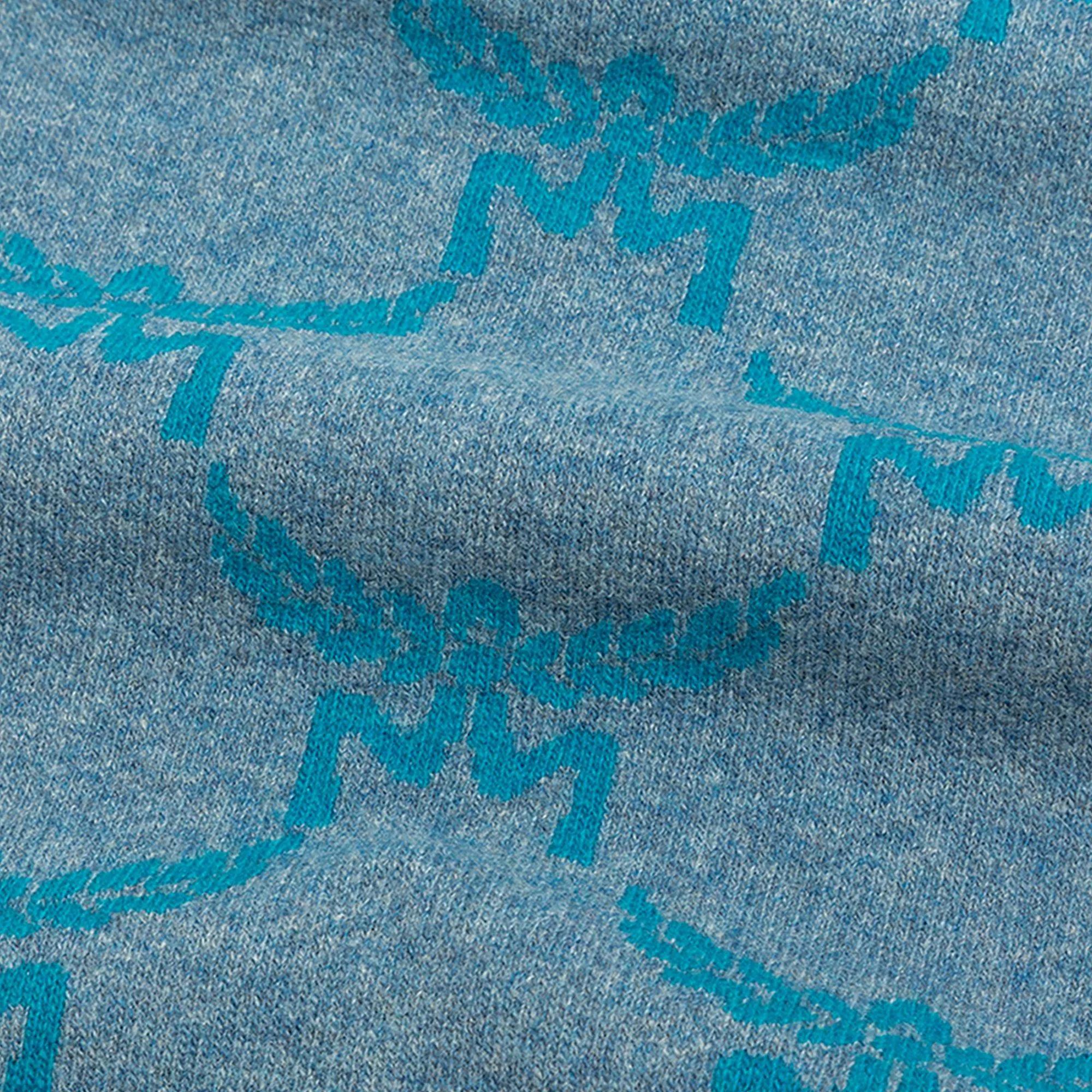 Thumbnail - MCM Tücher & Schals - Stola aus Wolle und recyceltem Kaschmir mit Lauret - Gr. unisize - in Blau - für Damen