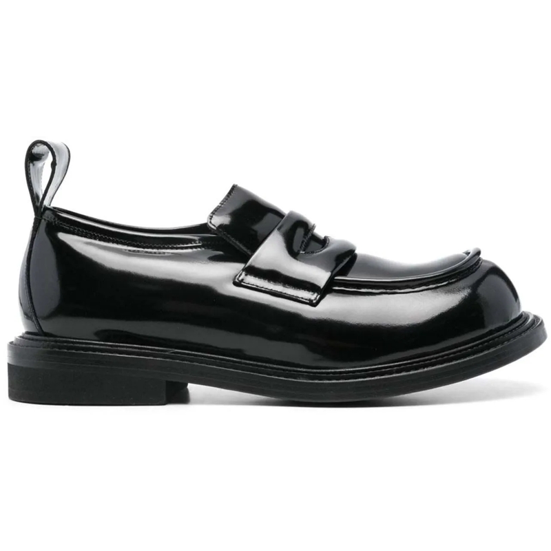 Moschino Slides Flat Shoes Black schwarz