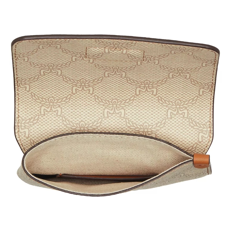 MCM Crossbody Bag Himmel Lts Lanyard Fff Oatmeal(Image 5)