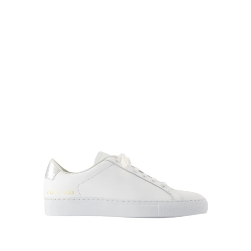 Common Projects sneaker basse Retro Classic Sneakers - Leather - Silver Silver
