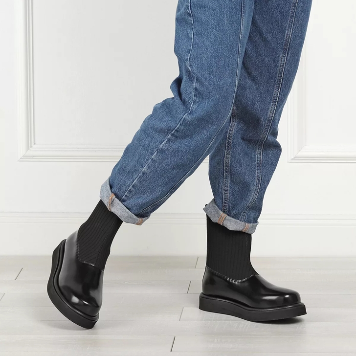 【関税込み】By Malene Birger ブラック Chayla ブーツ by Malene Birger: Black Chayla Boots | SSENSE