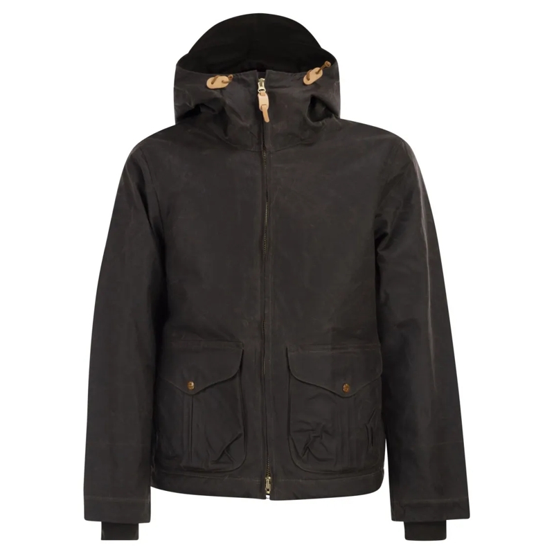 Manifattura Ceccarelli Parka Blazer Coat - Hooded Jacket Brown