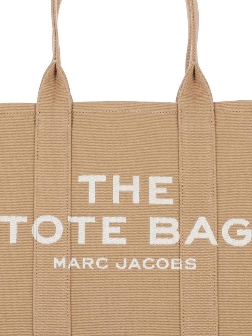 Marc Jacobs Shoppers & Totes Large Tote Bag "The Jacquard Tote" – Brown in bruin