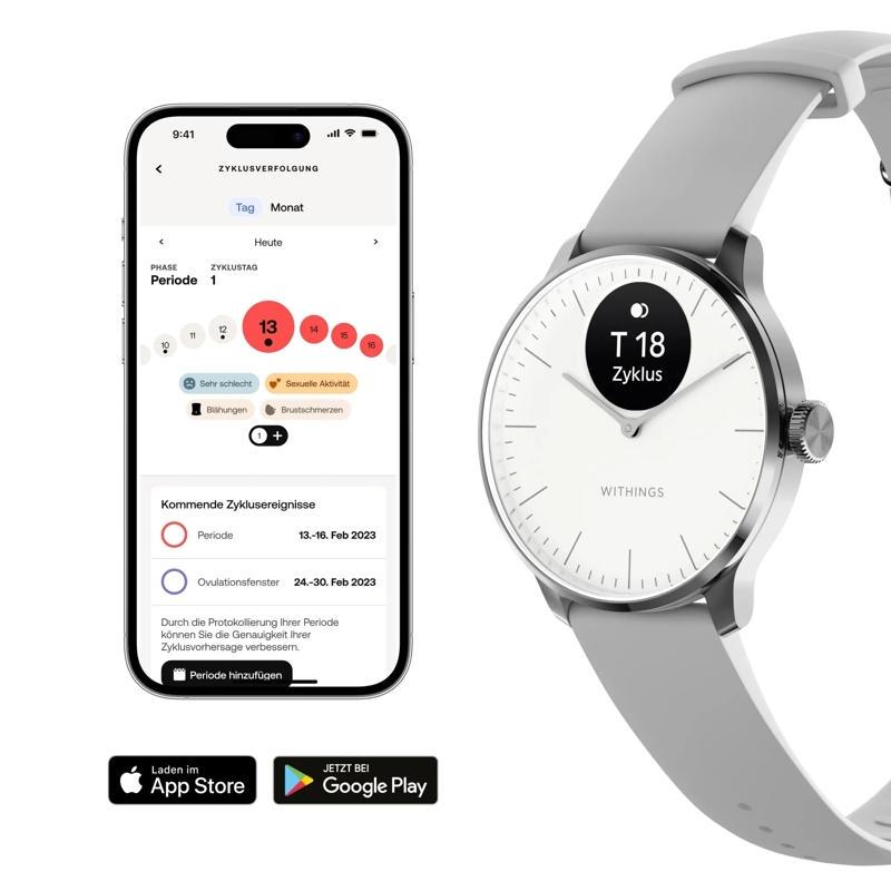 Withings Automatikuhr SCANWATCH  LIGHT weiss(Image 4)