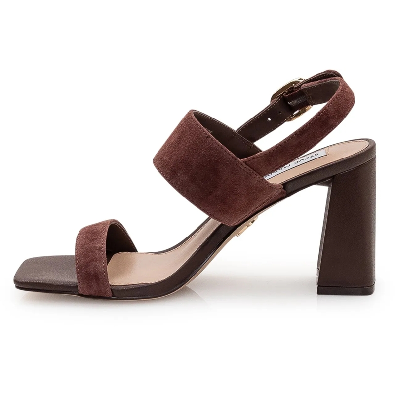 Steve Madden Sandalen Sandali con Cinturino e Tacco Largo braun(Image 4)