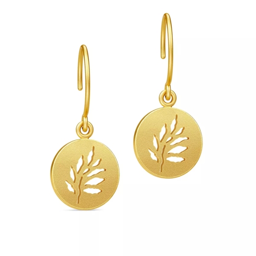 Julie Sandlau Signature Earring Gold Pendant d'oreille
