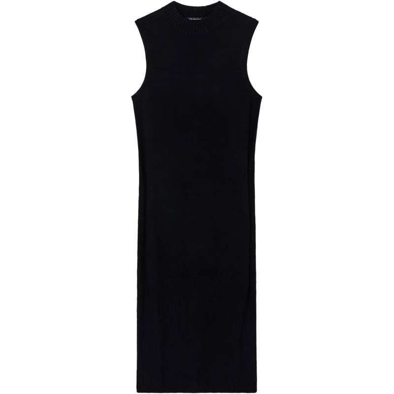 Armani Exchange Midikleid Dresses Black schwarz