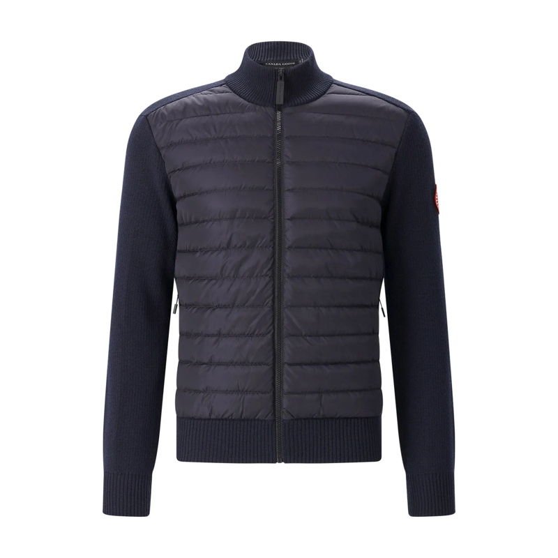 Canada Goose Übergangsjacke Jacke mit Logo blau