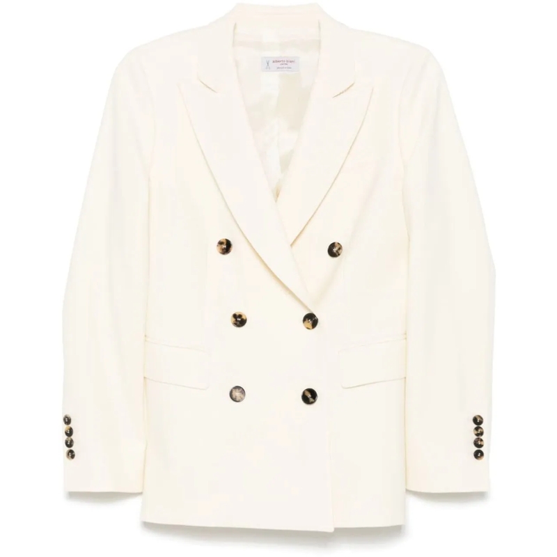 Alberto Biani Übergangsjacke Jackets White weiß