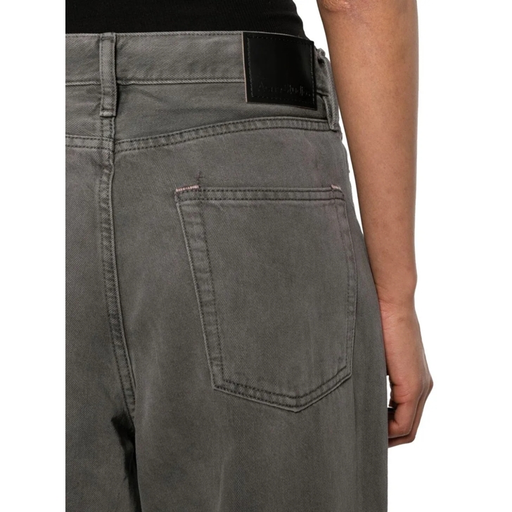 Acne Studios Acne Studios Fn Saxon Jeans - Anthracite Grey