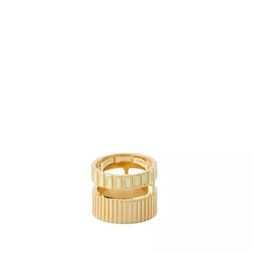 Ivi  Slot Ring - Egg Shell - Or Gold