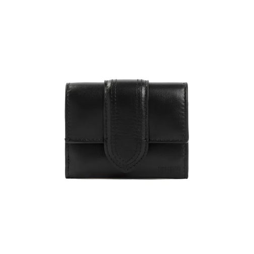 Jacquemus Le Compact Bambino Wallet Black Portafoglio a due tasche