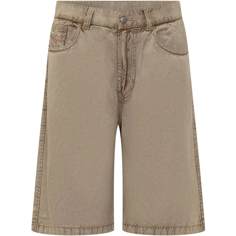 Diesel Shorts Shorts Desi Cinque Tasche al Ginocchio taupe