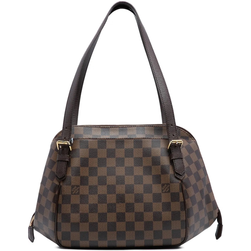 Louis Vuitton Sac à bandoulière Damier Ebene Belem MM braun