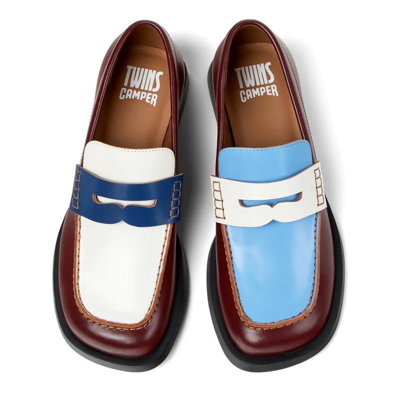 Camper Bootsschuhe Mokassins Donna Twins bunt(Image 5)