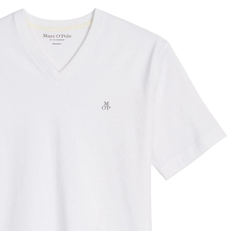 Marc O´Polo Hemd T-Shirt Short Sleeve 1er Pack weiss(Image 2)