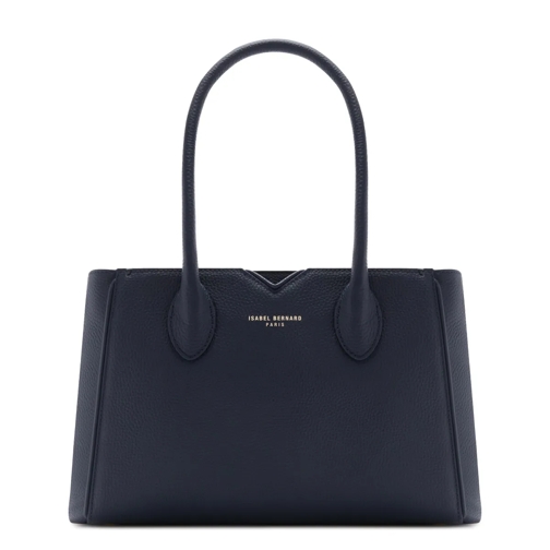 Isabel Bernard Sac à bandoulière Isabel Bernard Honoré Cloe Midi blue calfskin leat Blau