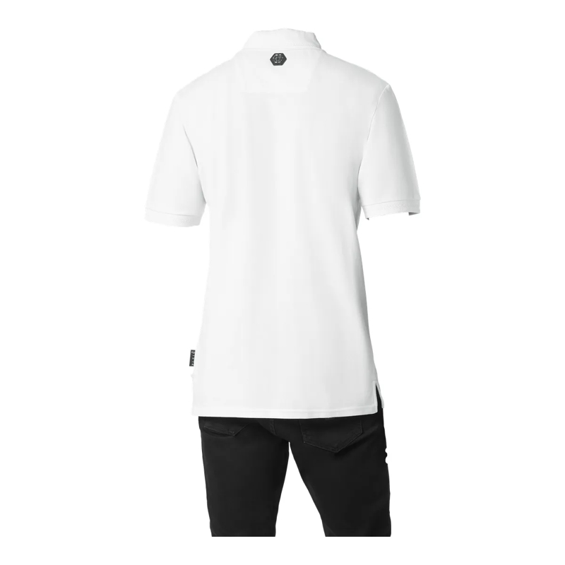 Philipp Plein Top Poloshirt Racing weiss(Image 2)
