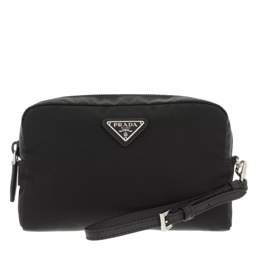 Prada Triangle Logo Make Up Bag Black Make-Up Bag