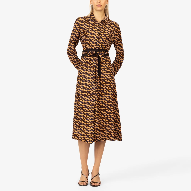 Kraimod Kleid Kleid braun(Image 3)