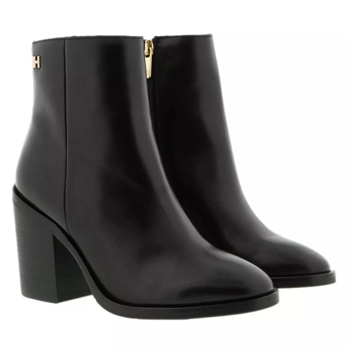 Tommy Hilfiger Shaded High Boot Leather Black Bottine