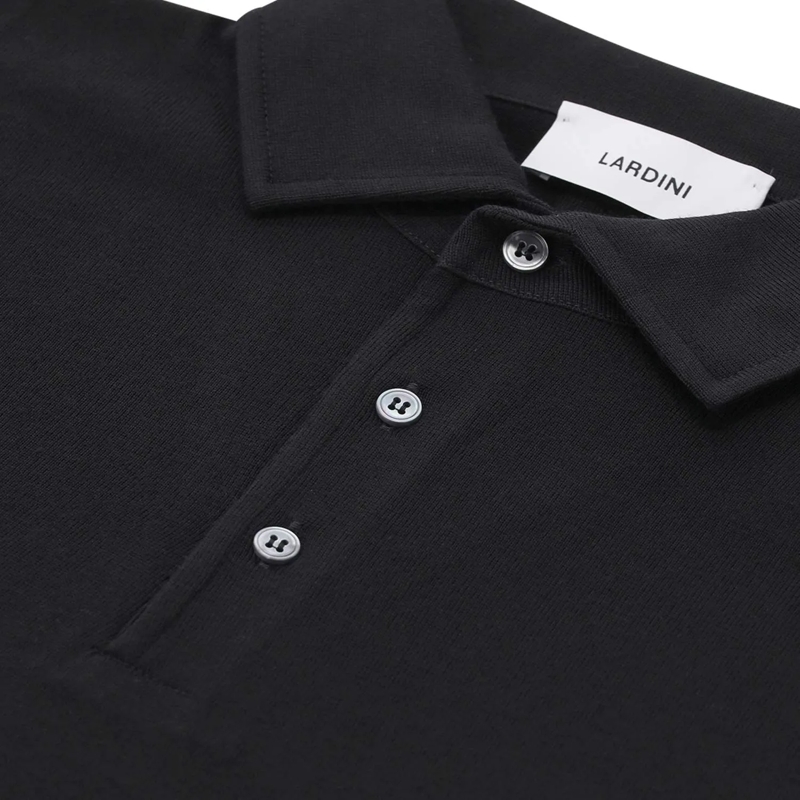 Lardini Poloshirt Poloshirt aus Wolle blau(Image 3)
