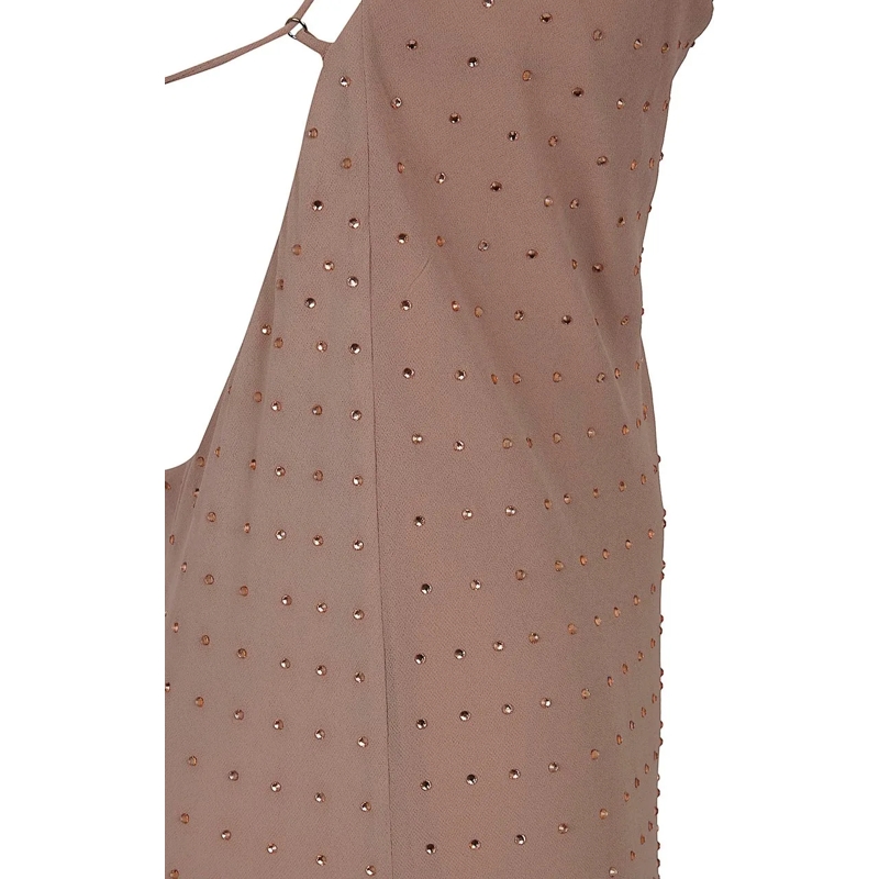 Pinko Robe midi PINKO FARRO ABITO GEORGETTE FULL lila(Image 3)