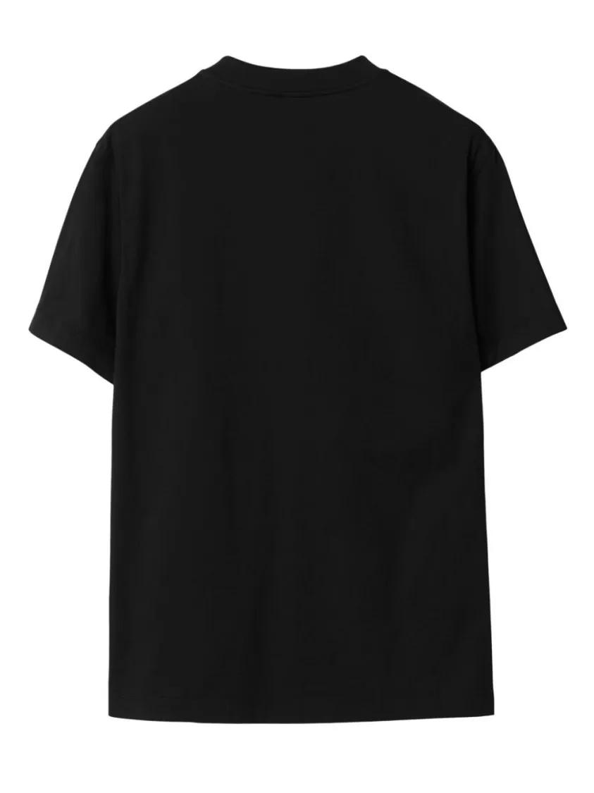 Burberry - Cotton T-Shirt - Größe L - schwarz