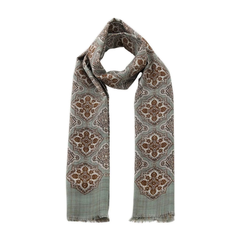 Altea Écharpe légère Schal aus Wolle Grün