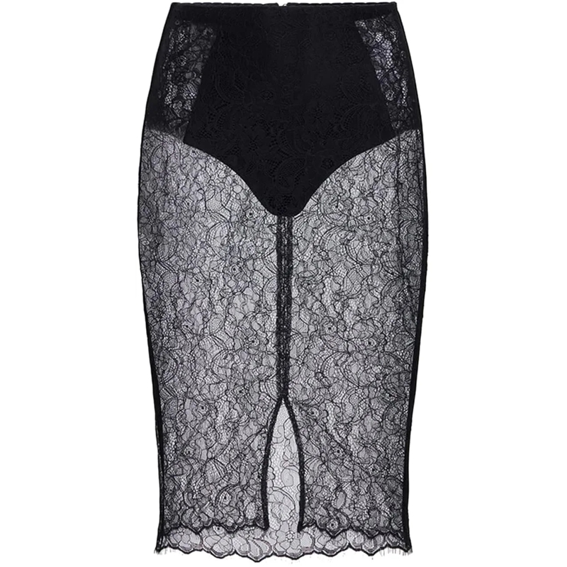 Elisabetta Franchi Jupe midi Skirts Black schwarz