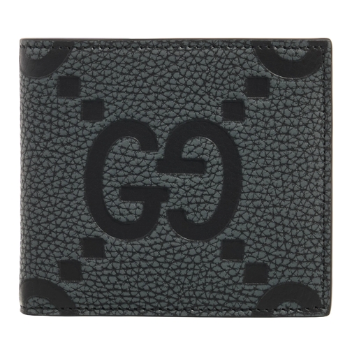 Gucci Bi-Fold Wallet Coin Wallet Jumbo Black