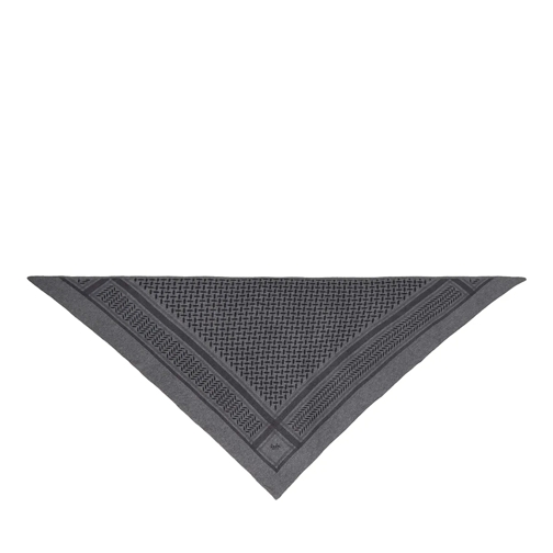 Lala Berlin Triangle Trinity M Lubecca Dark Grey Melange Cashmere Scarf