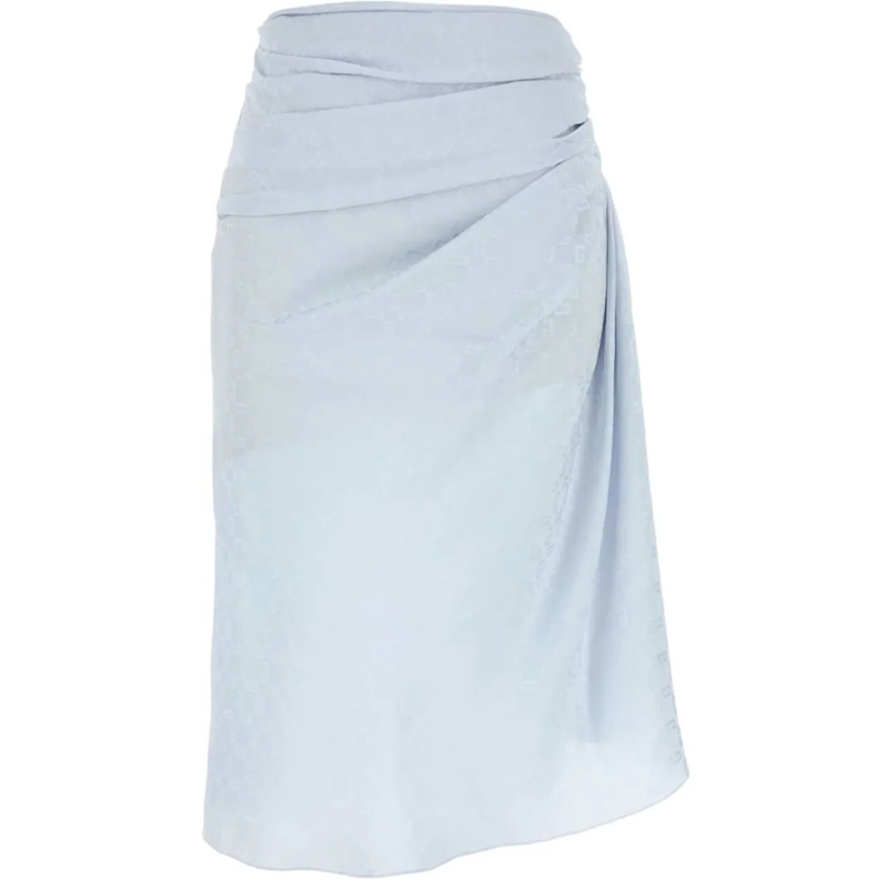 Givenchy Jupe midi Skirts Bleu Pale blau
