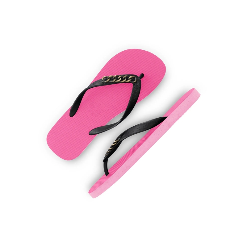 UZURII Flip Flops Zehentrenner Gold Small rosa(Image 4)