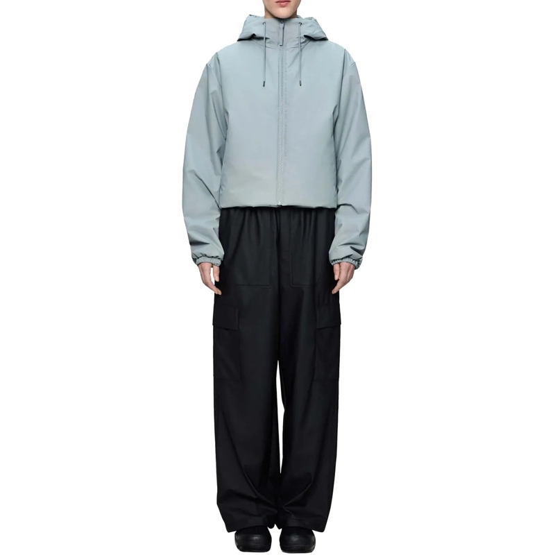 Rains Trenchcoat Lohja Short Insulated Jacket blau(Image 5)