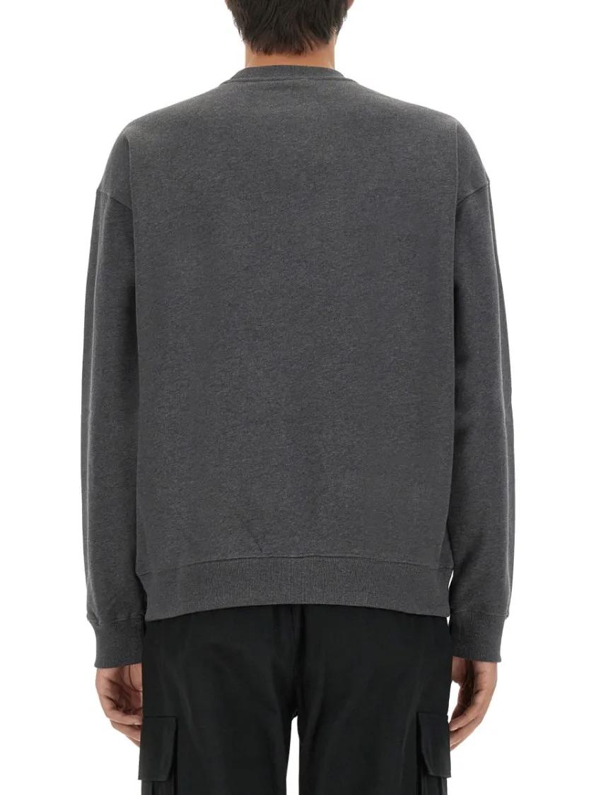 スウェット・トレーナー Versace Sweatshirt With Crocodile Logo Versace Sweatshirt With Crocodile Logo Grey