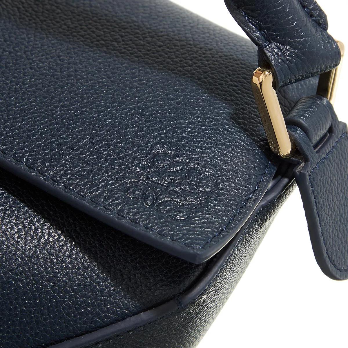 Loewe Shoppers & Totes Puzzle Edge Small Bag in blauw